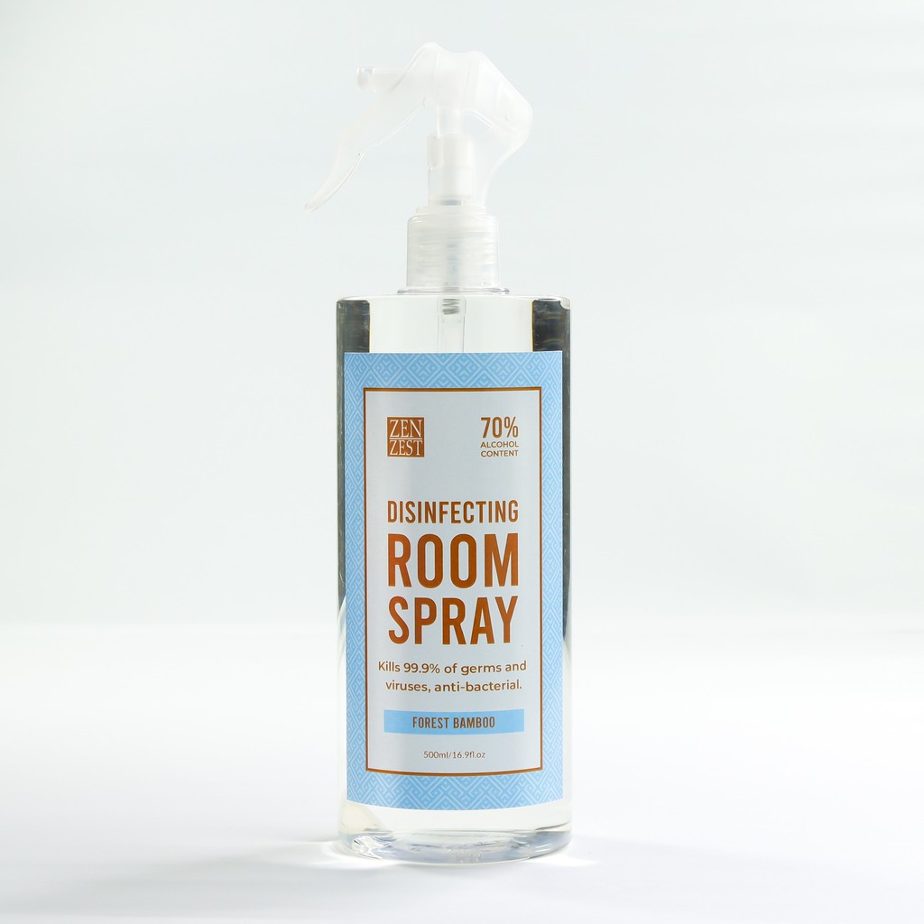 Zen Zest Disinfecting Room Spray Premium Hotel Scent 500mL FOREST BAMBOO Shopee Philippines