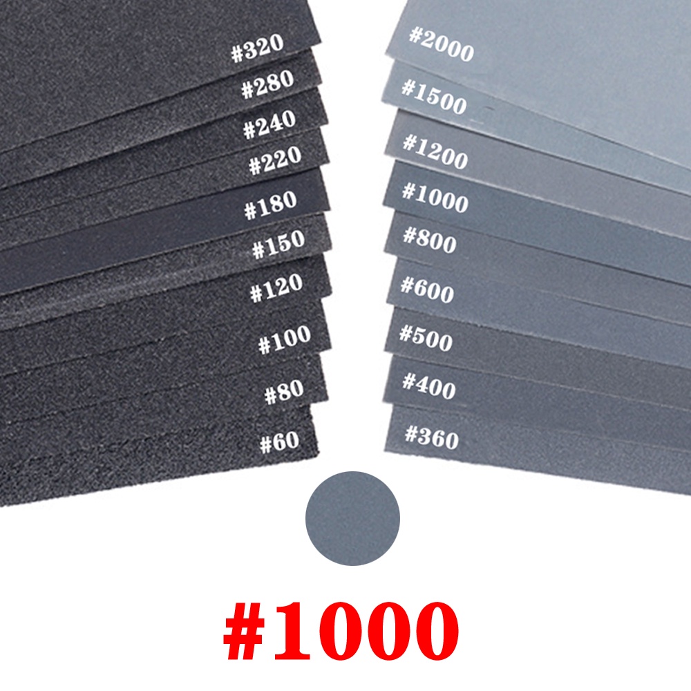 Sandpaper/Liha Waterproof Grit R 60 80 100 120 150 180 220 360 800