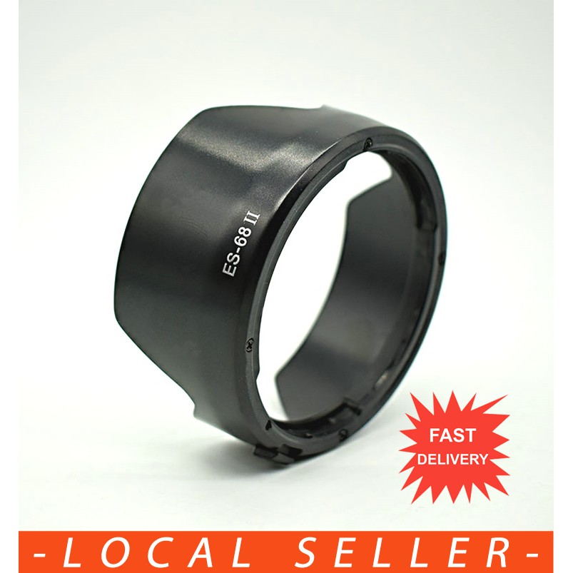 ES68 II Reversible Lens Hood for Canon EF 50mm f/1.8 STM Shopee