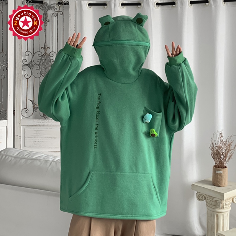 Frog hoodie shopee new arrivals