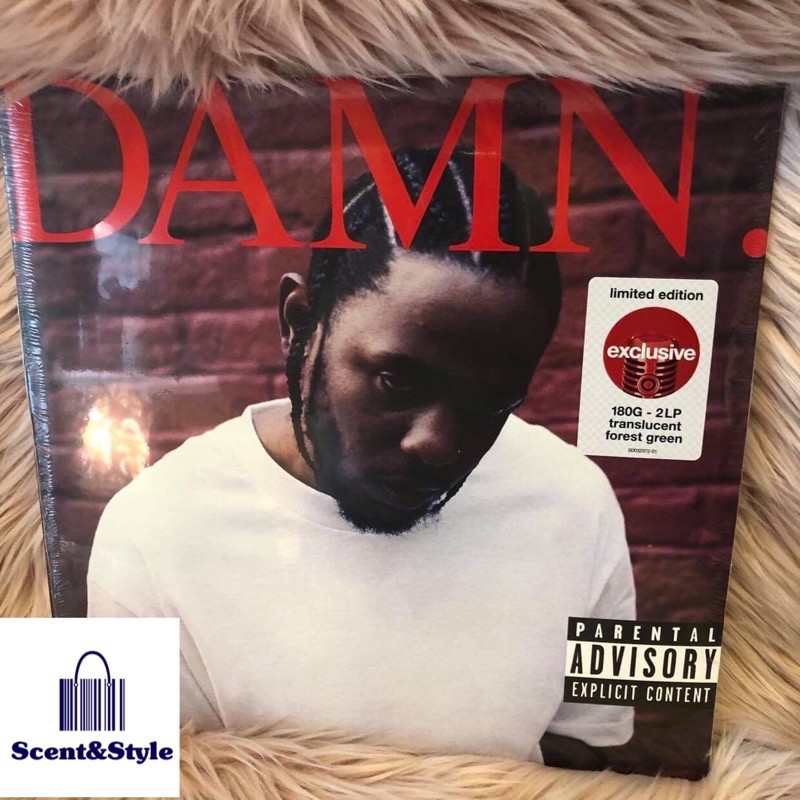 Kendrick Lamar Damn limited edition 180G - 2LP translucent forest green  Vinyl