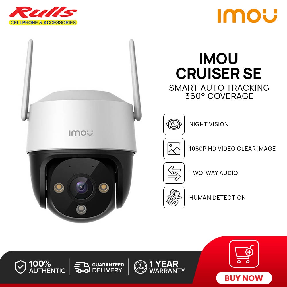 IMOU Cruiser SE 2MP 1080p Wifi Smart Auto Tracking Cctv | Shopee ...