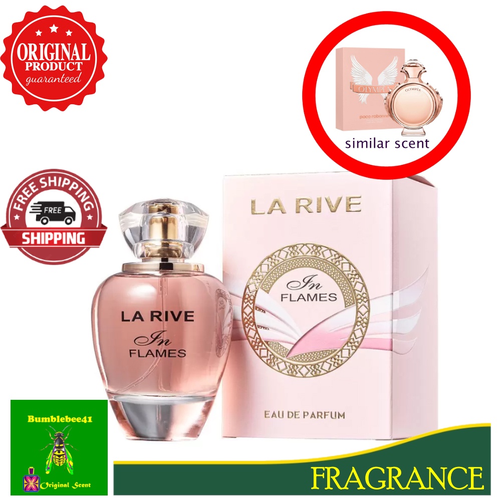 La Rive In Flames Perfume EDP 90ML By La Rive for Women | Shopee ...