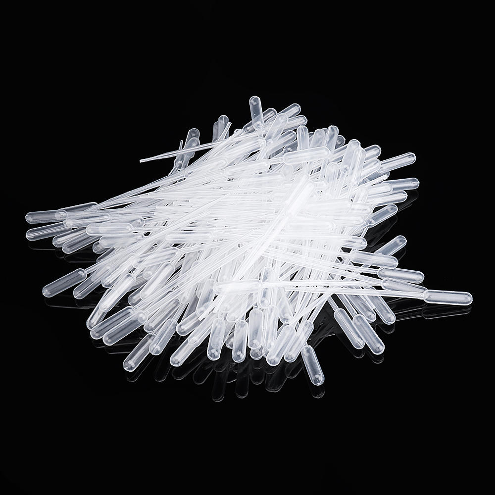 1000Pcs 0.1/0.2/0.5mL Disposable Transfer Pipettes Droppers, Plastic ...