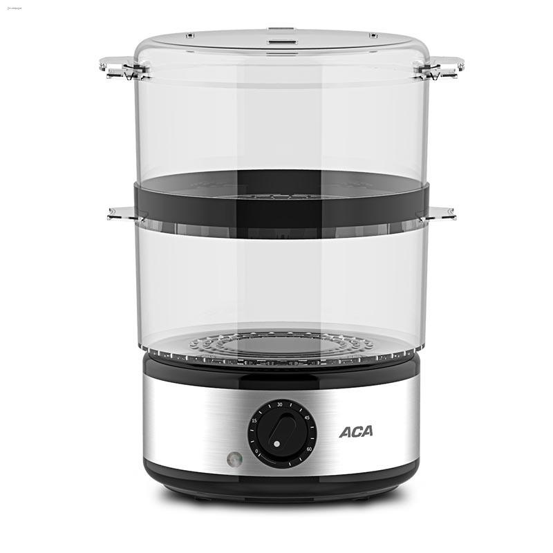Vacuum Cleaners☄ACA 4L 2Layer Large Visible Container Steamer Siomai