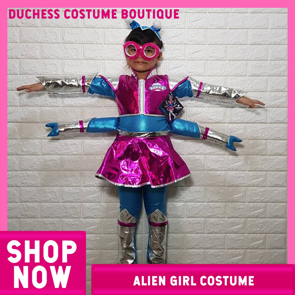Alien Costume for Girls Halloween Costume | Shopee Philippines