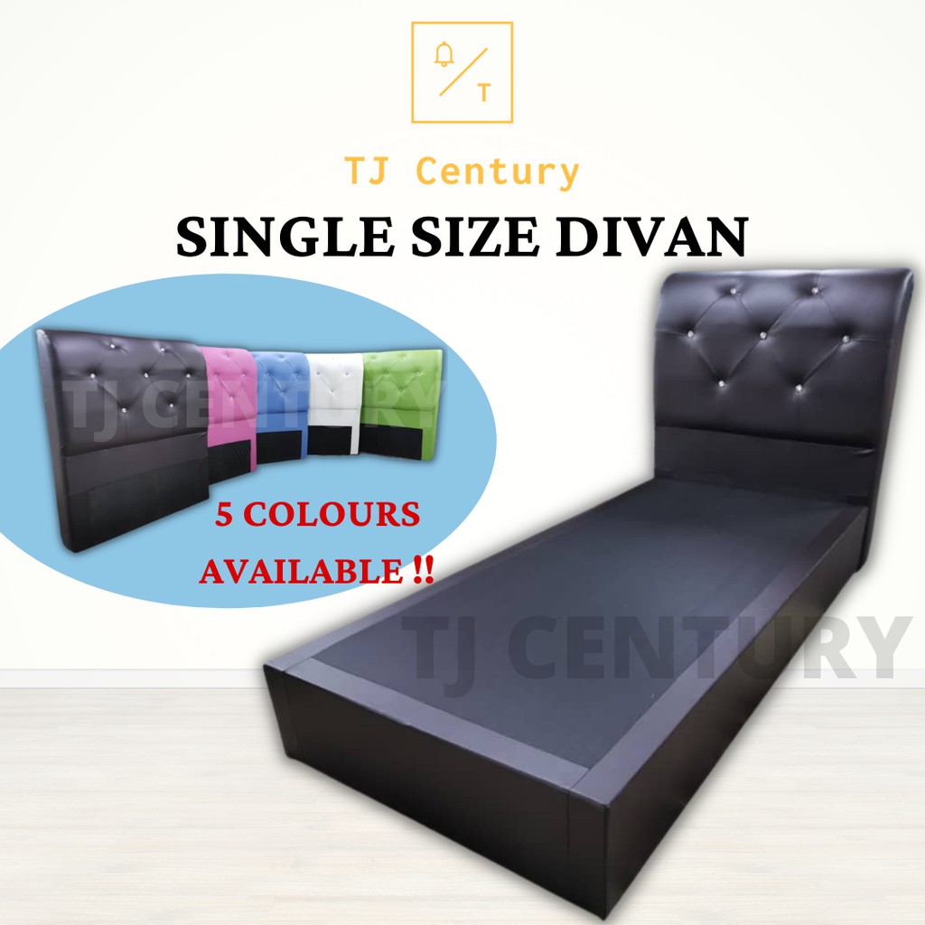 Single divan deals bed frame