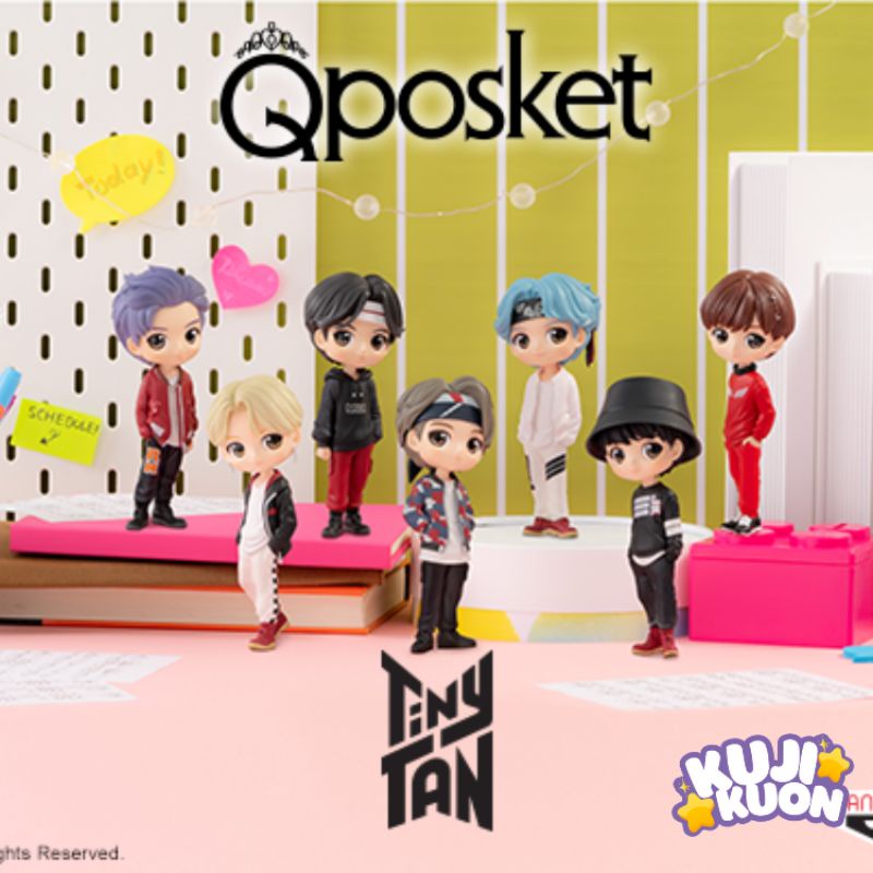 TinyTAN Official Mic Drop Q Posket Shopee Philippines