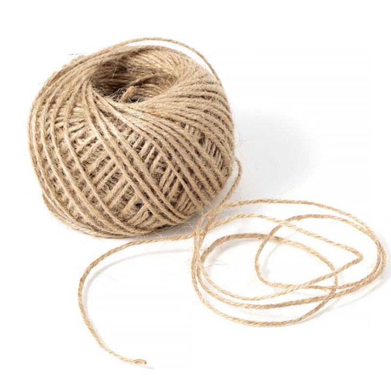 Natural Jute String (SOLD PER METER) twine for packaging /rope string ...