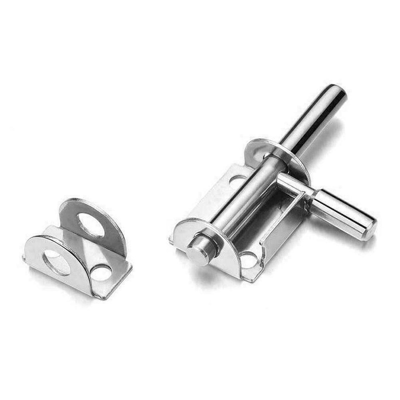 Stainless Steel Door Latch Solid Sliding Bolts Latch Hasp Home Hardware ...