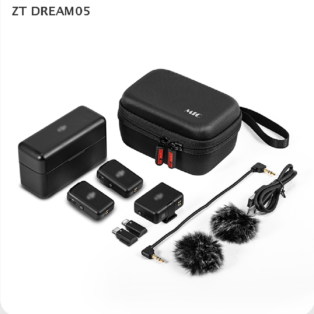 ZTD For DJI Mic Wireless Microphone Portable Shockproof Storage Bag