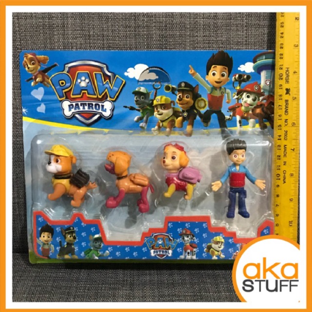 Paw Patrol Cake Topper Toy Figure | Shopee Philippines