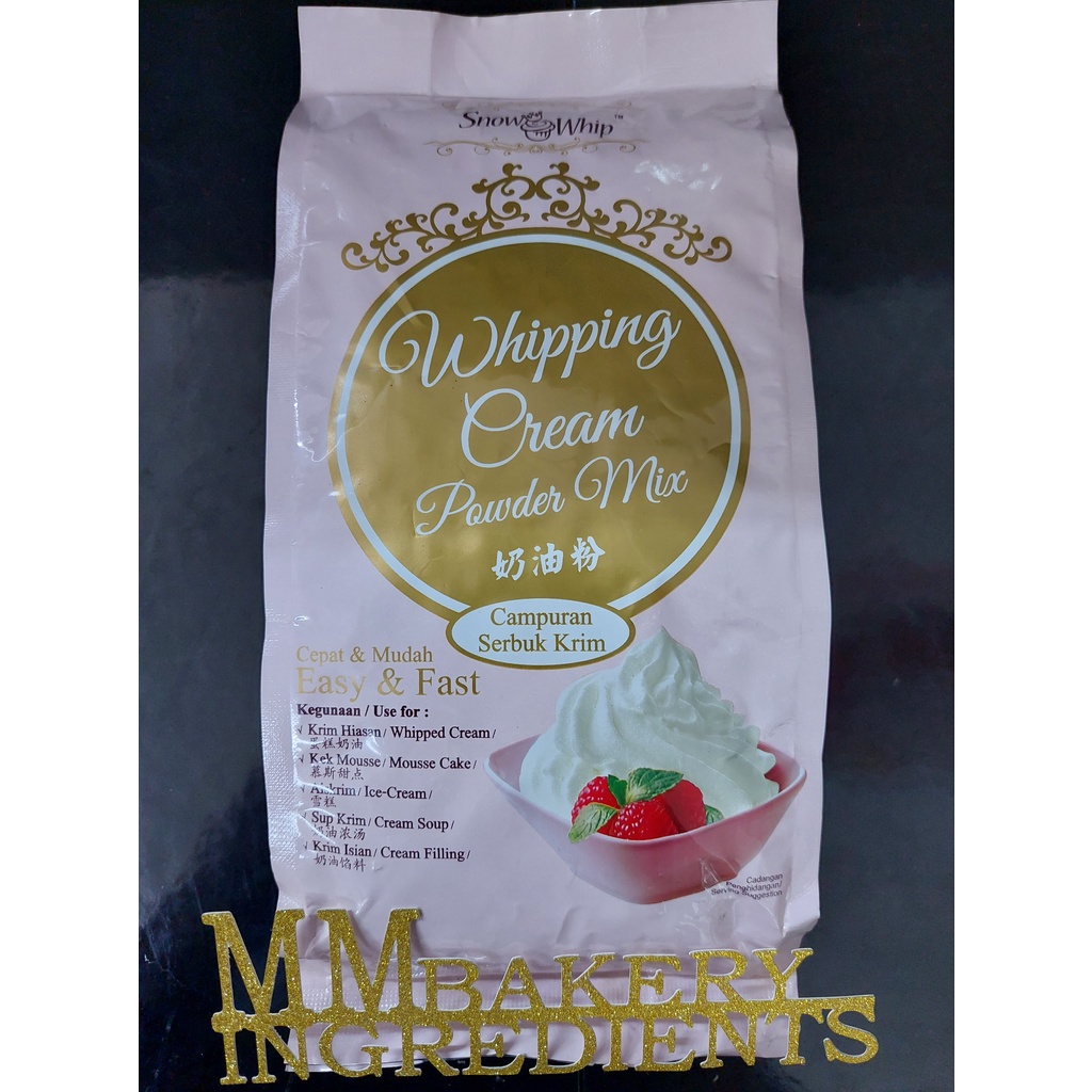 Snow Whip Whipping Cream Powder Mix 500g Shopee Philippines 3713