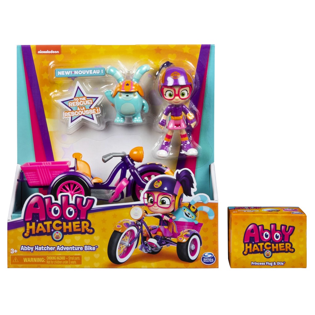 Abby Hatcher Adventure Bike with Bozzly, Princess Flug, Otis by Spin ...