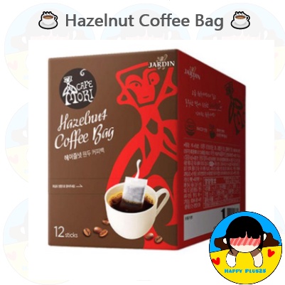 JARDIN Cafe Mori Hazelnut Coffee Bag 4g x 12p | Shopee Philippines