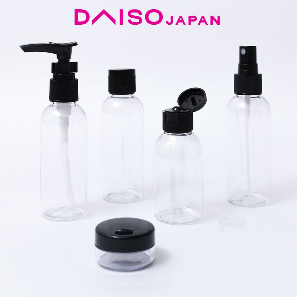 Daiso Toiletry Travel Kit (5 pieces) Shopee Philippines