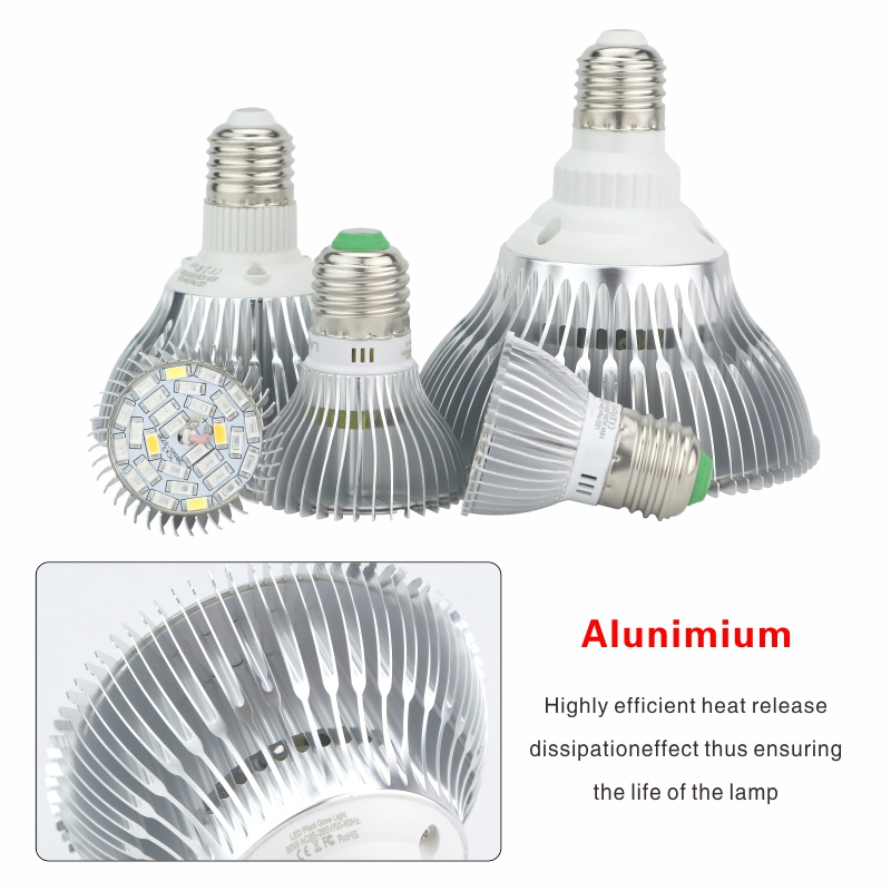 Got Liang LED Grow Light Full Spectrum E27 UV IR LED Growing Bulb for ...