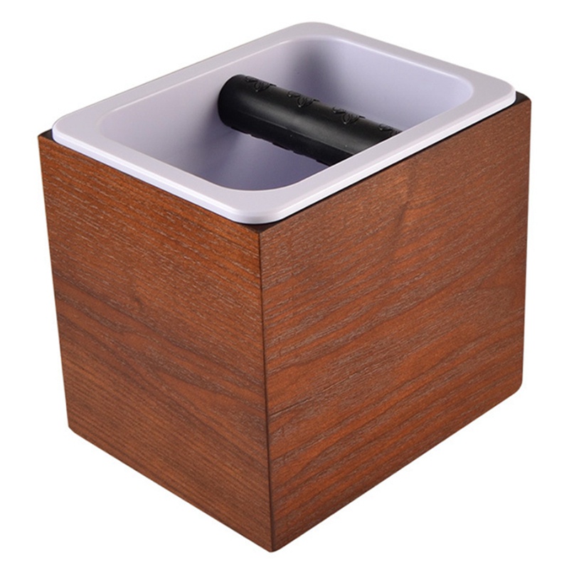 Espresso Coffee Knock Box Wooden Coffee Grind Knock Box Espresso Dump