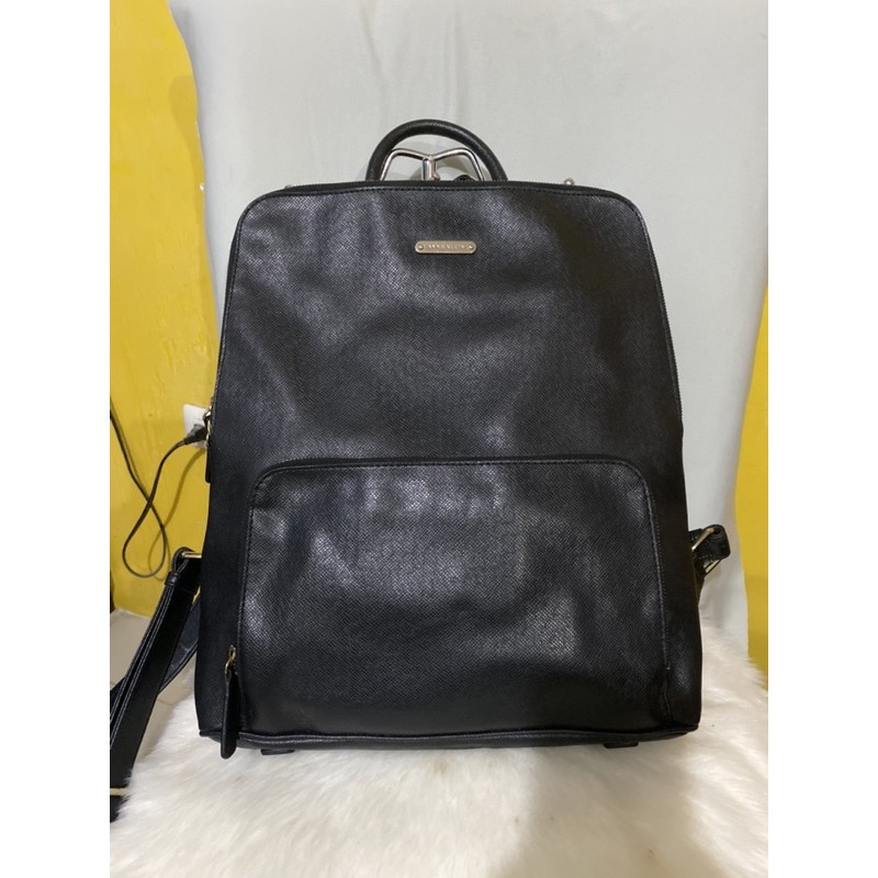 Anne klein shop leather backpack