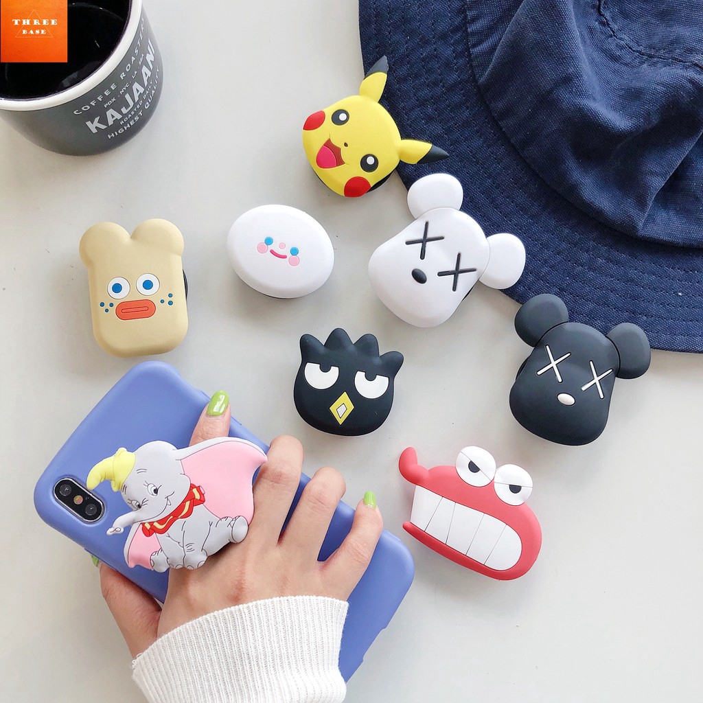 Cartoon Finger Holder Mobile Phone Bracket Expanding Stand Phone ...