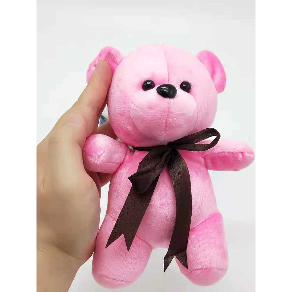 Stand Teddy Bear Stuff Toy 7 Inches Plain Stuffed Toy Teddy Bear