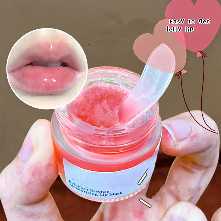 Lip Sleeping Mask Night Sleep Maintenance Moistened Lip Balm Lips ...