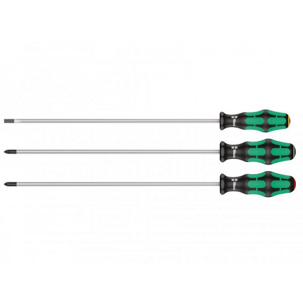 Wera Long Screwdriver set 335/350/355/3 Kraftform Plus ExtraLong