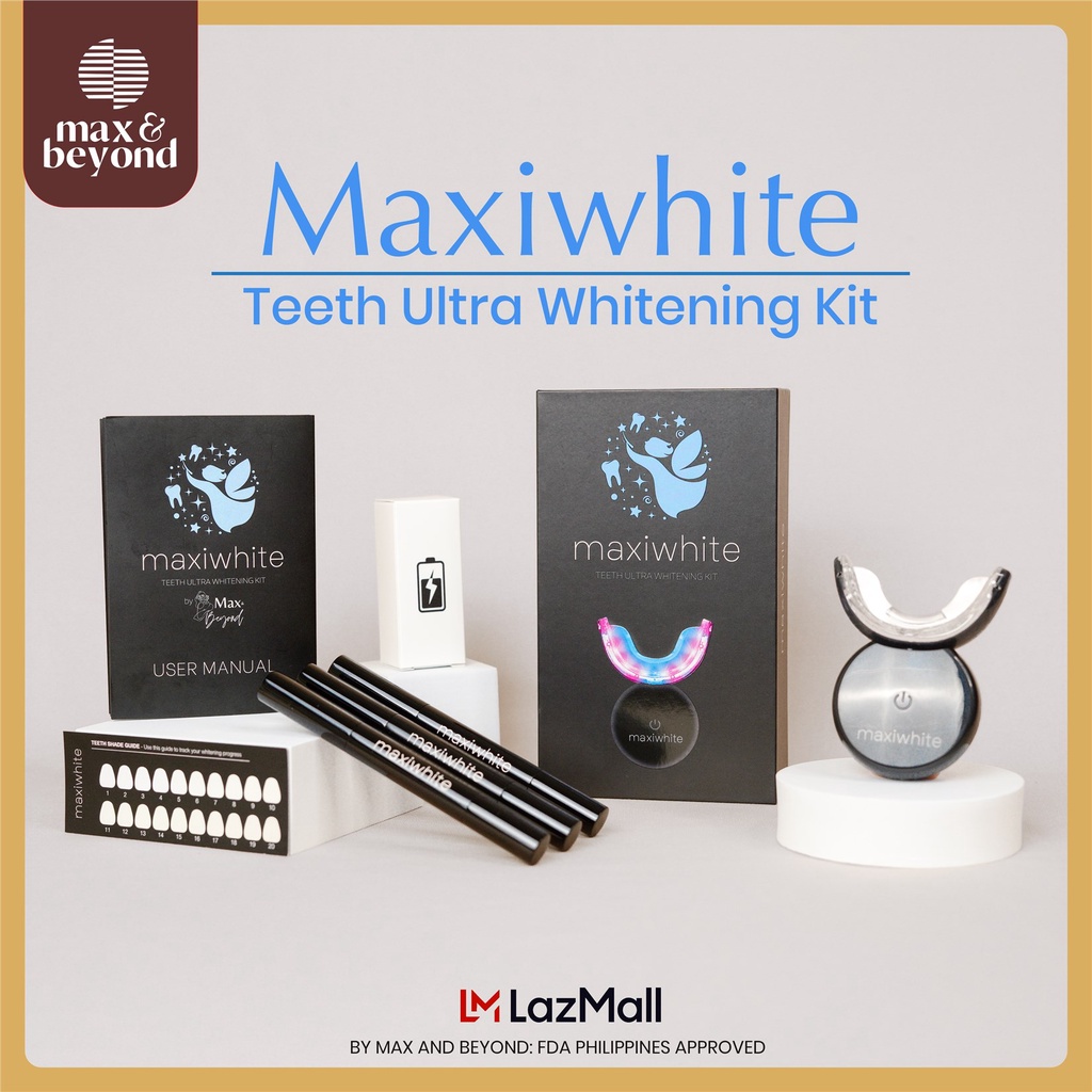 Maxiwhite Teeth Ultra Whitening Formula Premium Kit (New Design) by Max