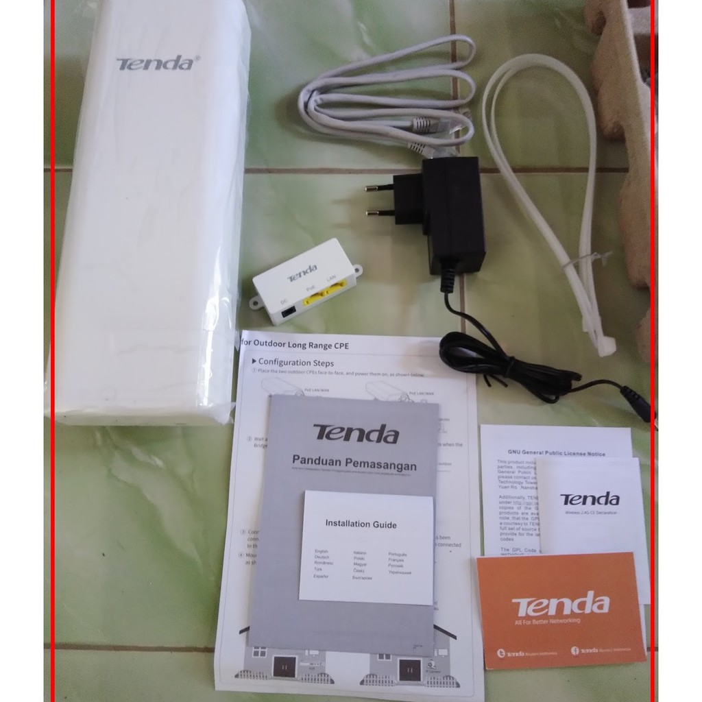 TENDA O3 Version 2 5km Outdoor Point To Point CPE - TENDA 03 Wireless ...