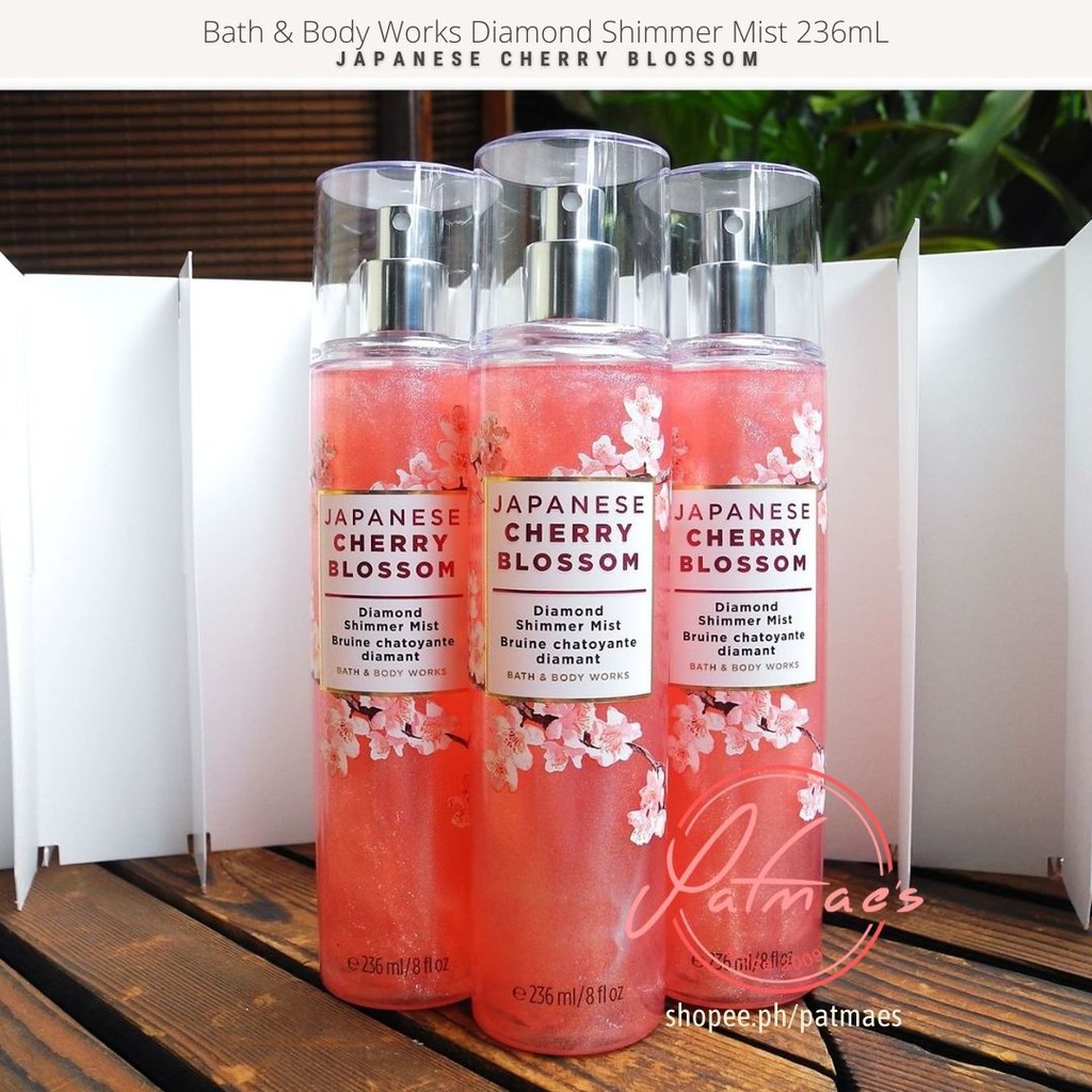 Japanese cherry blossom discount diamond shimmer mist