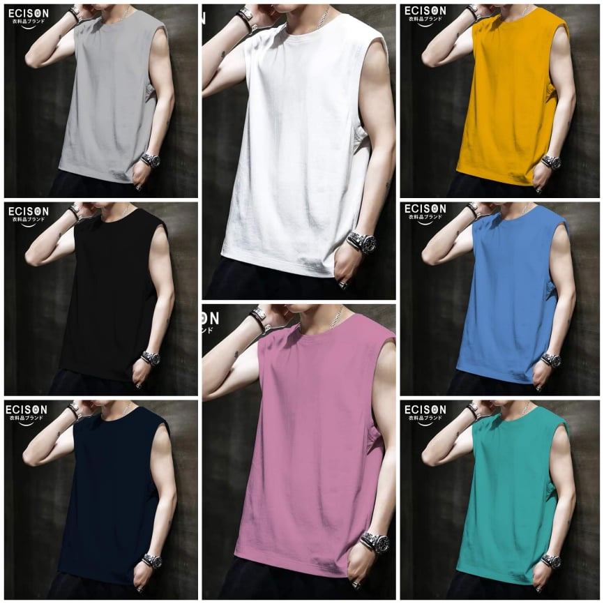 Sando Muscle Tees shirt sando for men boy tank top tshirt GYM shirt Cotton sando high quality Shopee Philippines