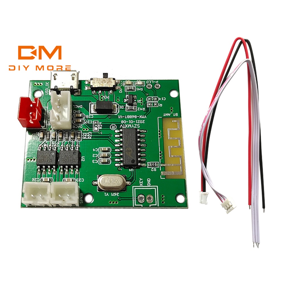 Modulo Riproduzione Vocale 3.7V-5V 5W Con Memoria Flash 32MB Per Progetti Fai Da Te