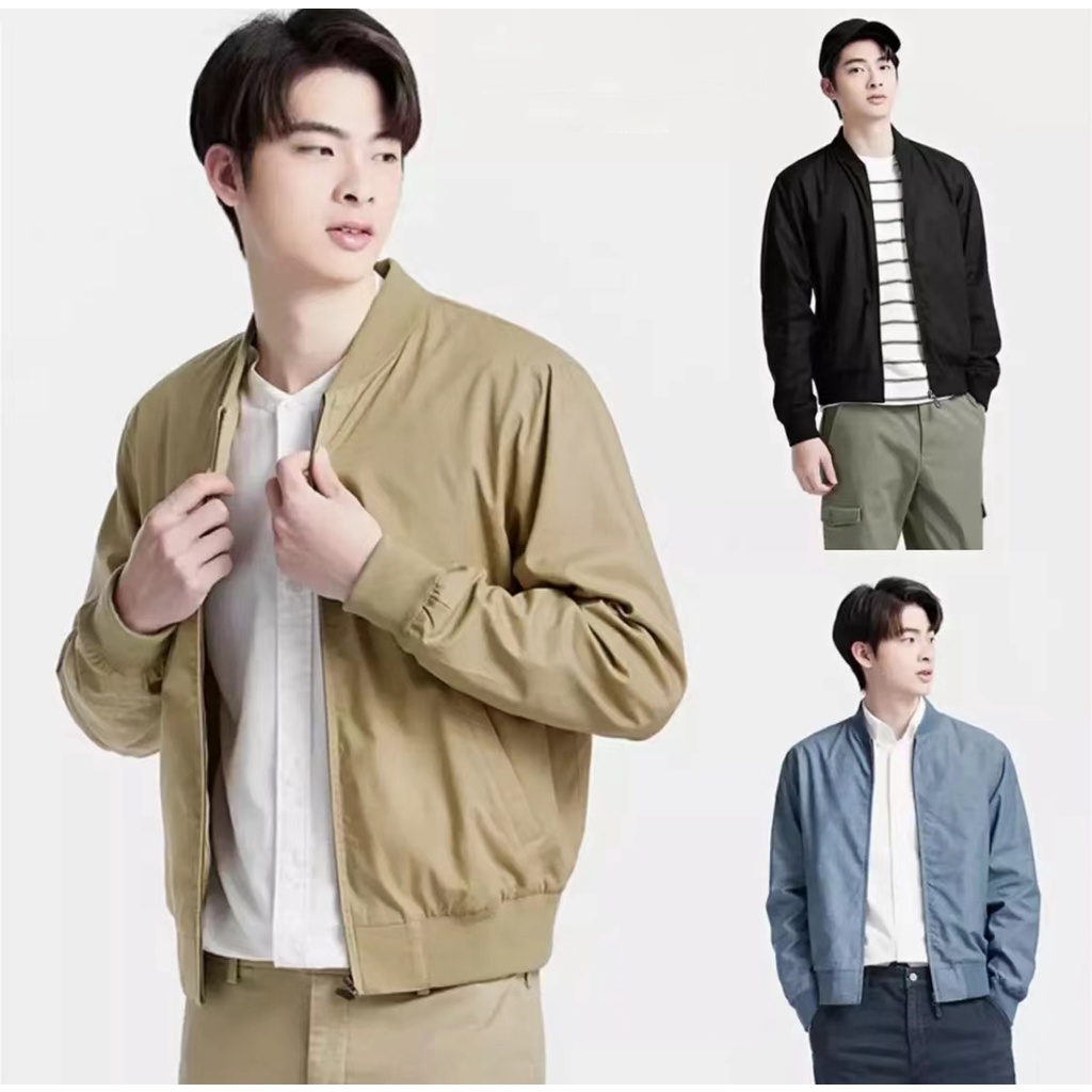 Bomber shop jacket shopee