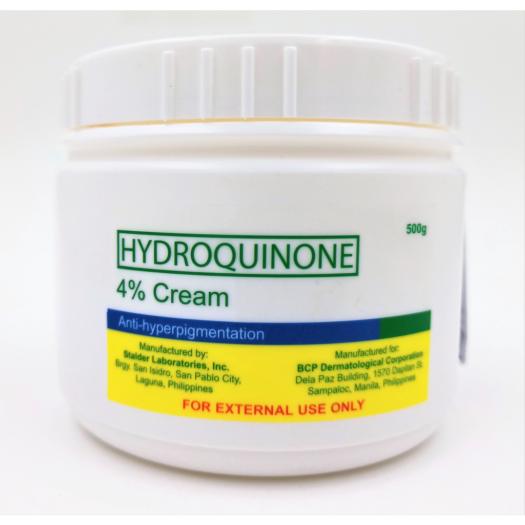 Hydro quinone 4 cream whitening for melasma pekas underarm knee area