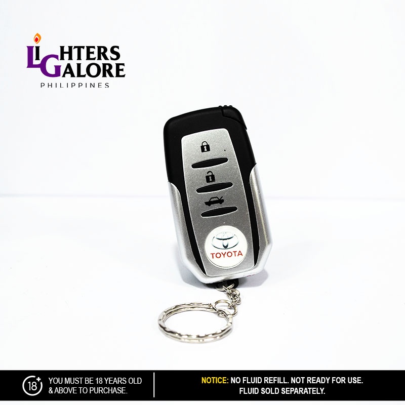 Lighters Galore Car Key Lighter 15 (Toyota, Redlfame W/ Keychain