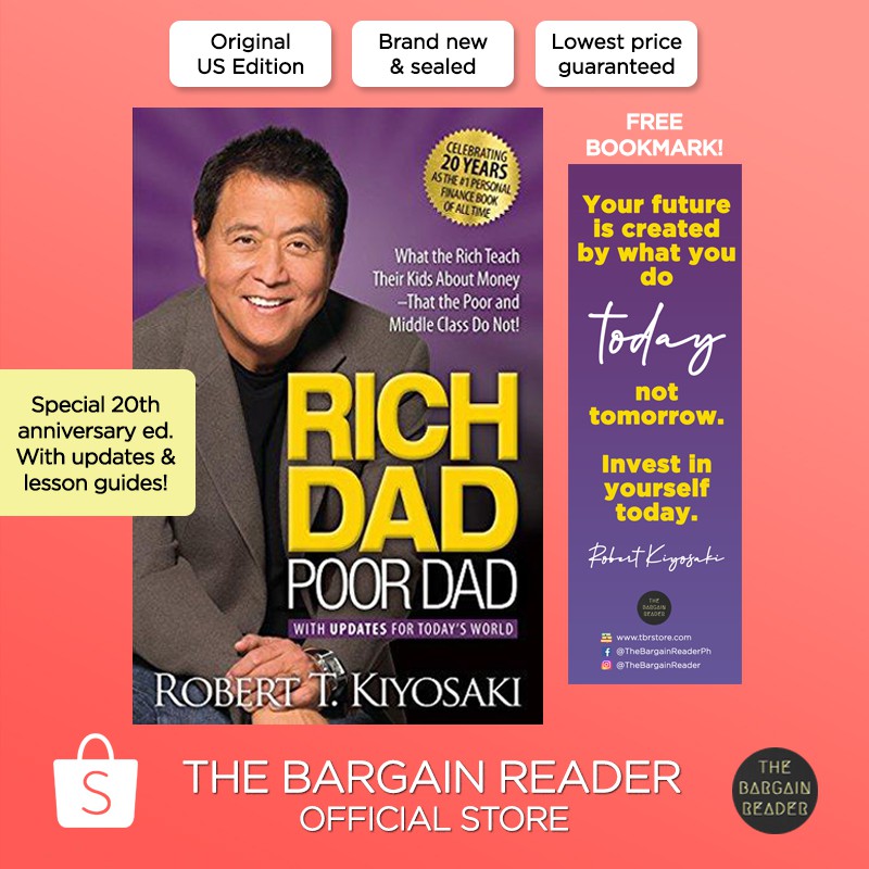 Rich Dad Poor Dad 100 Original 20th Anniversary Edition By Robert