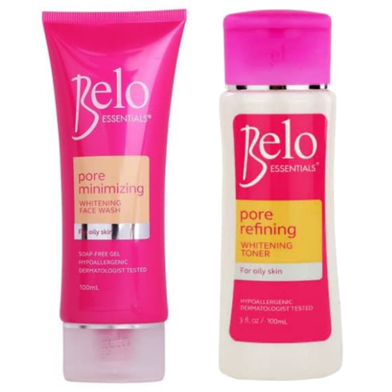 Belo Pore Minimizing Facial Wash * Toner * Day Cover * Night Therapy