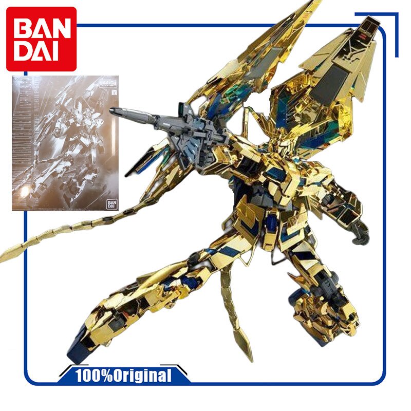 Bandai Original GUNDAM MG PB RX-O UNICORN 03 PHENX 1/100 Anime Action ...