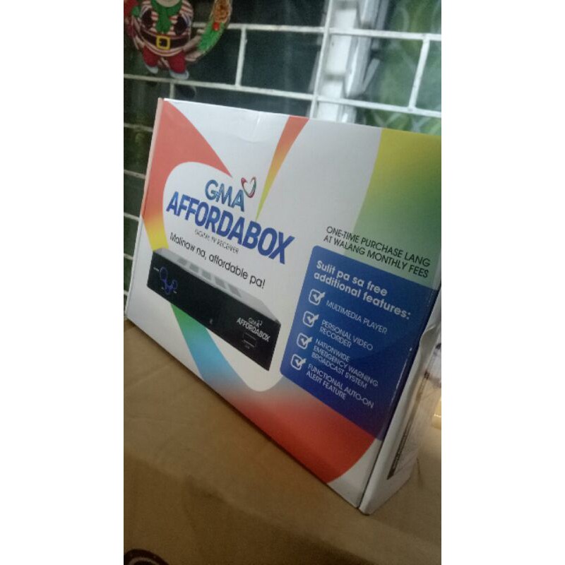 GMA affordable box malinaw na affordable pa Shopee Philippines