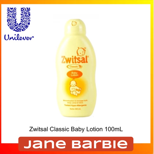 Zwitsal Classic Baby Lotion 100mL Shopee Philippines