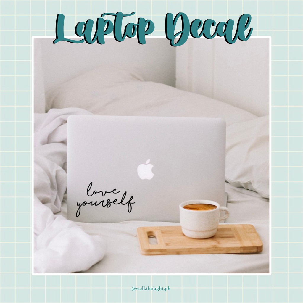 Personalized Laptop Vinyl Decal Sticker | Shopee Philippines