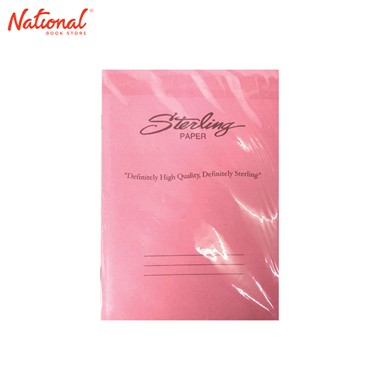 Sterling Clip Binder Refill 6X8.5In 16 Sheets National Book Store