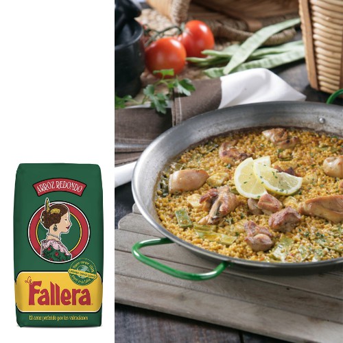 Paella Rice Arroz Redondo from Spain La Fallera 1kg | Shopee Philippines
