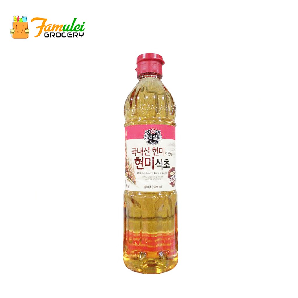 CJ Beksul Brown Rice Vinegar 500ml/900ml Shopee Philippines