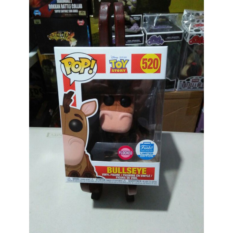 Flocked bullseye on sale funko pop