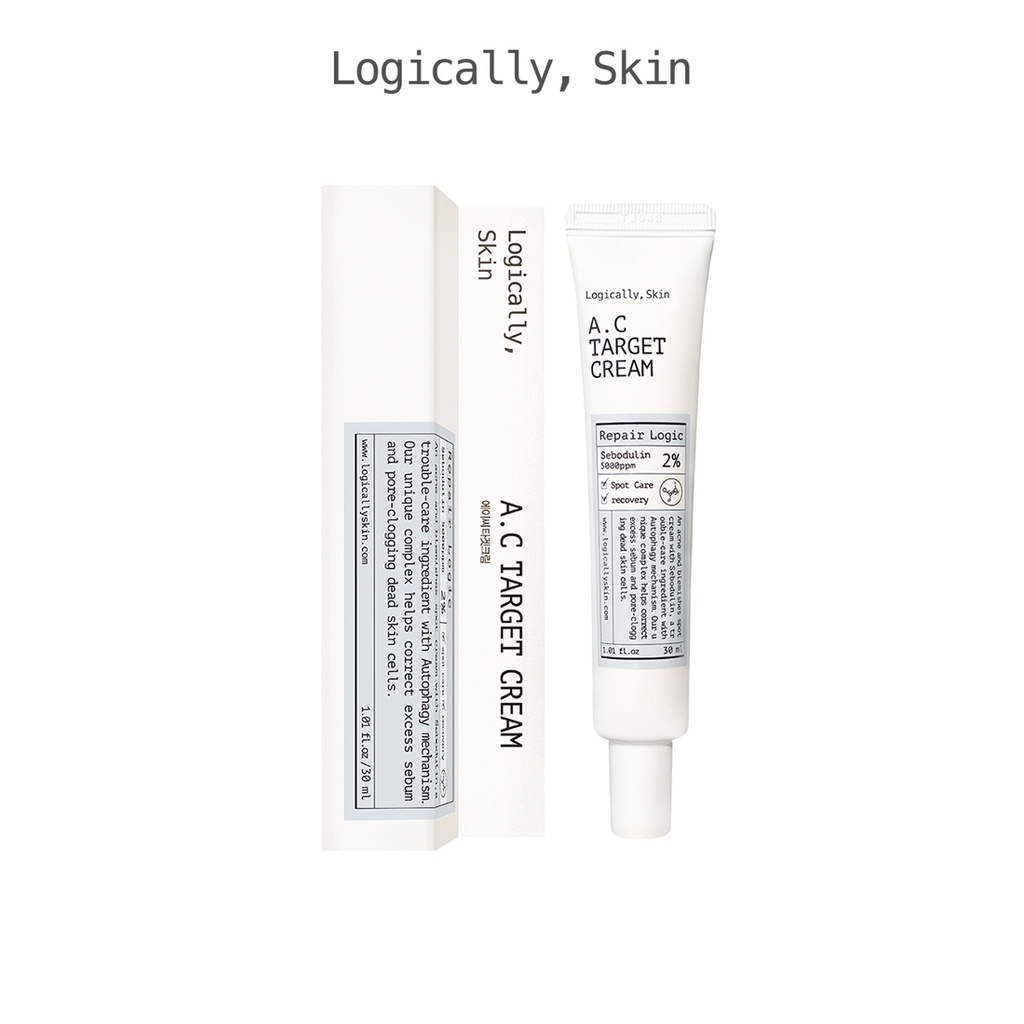 Logically, Skin A.C Target Cream 30ml | Shopee Philippines