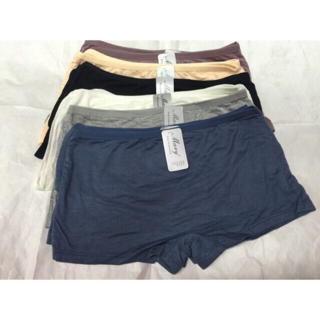 soen panty for women COD Boyleg Plain. 12pcs per pack. Mix color. Free  size.