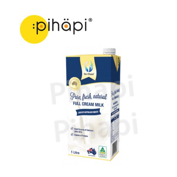 [HALAL & IMPORTED FROM AUS] 1 Liter Australia Ozi Choice Full Cream UHT