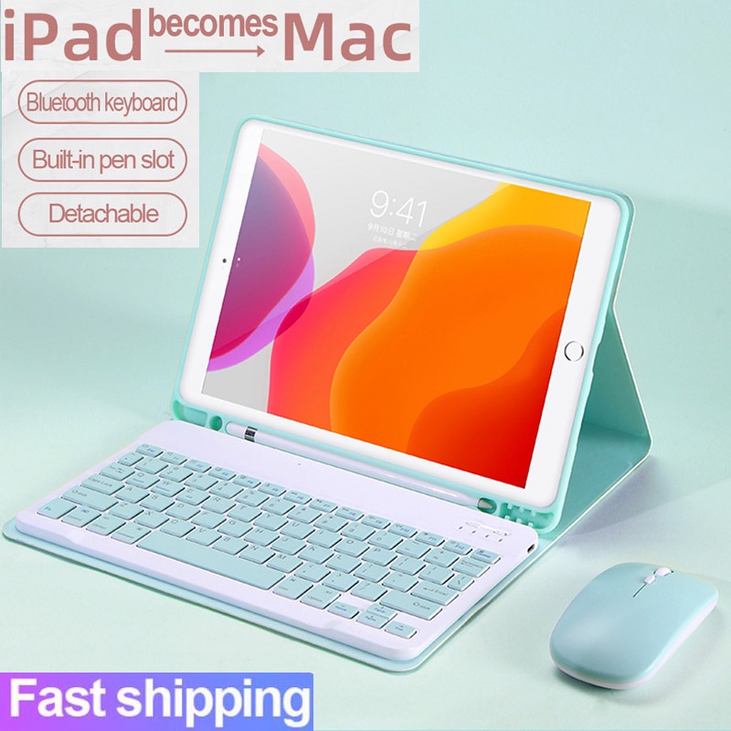 iPad Keyboard Case For iPad 9.7 10.2 5th 6th 7th Gen 8th Generation