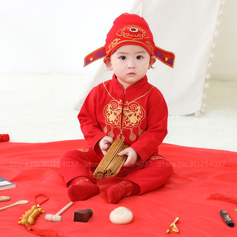 Baby boy best sale chinese outfit